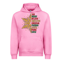 Fuchsia Pink christmas snowflake Urban Hoodie - MaliasSmallBusiness