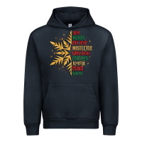Navy christmas snowflake Urban Hoodie - MaliasSmallBusiness
