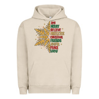 Pigment French Oak christmas snowflake Urban Hoodie - MaliasSmallBusiness