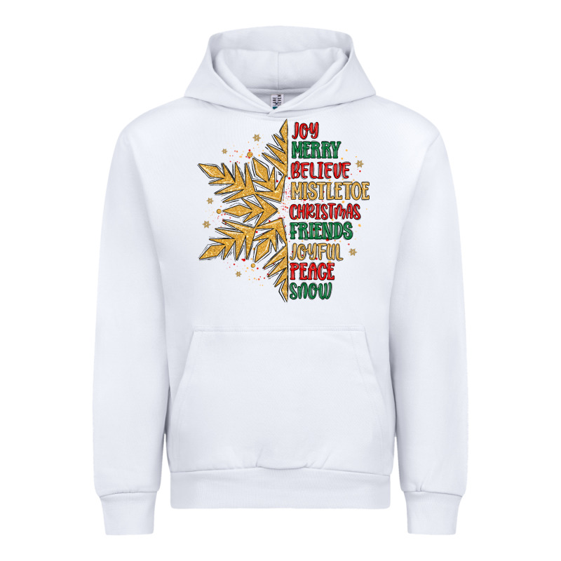 Christmas Snowflake Urban Hoodie by MaliasSmallBusiness | Teevron