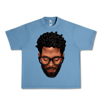 Pebble Blue bearded black man portrait Urban Heavy Tee - texasbilliewilder