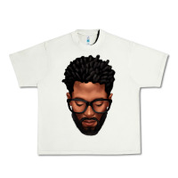 Pistachio bearded black man portrait Urban Heavy Tee - texasbilliewilder