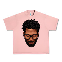 Salmon bearded black man portrait Urban Heavy Tee - texasbilliewilder