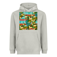 Moon Dust camouflage serape gemstone seamless pattern Heavyweight Hoodie - BundleAndBundleShop