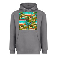 Storm camouflage serape gemstone seamless pattern Heavyweight Hoodie - BundleAndBundleShop