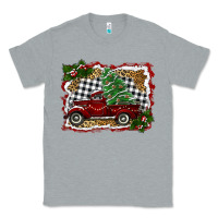 Heather Grey christmas truck with tree Classic Tee - RanaPortraitStore