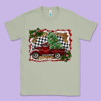 Christmas Truck With Tree Classic Tee Designed By Ranaportraitstore