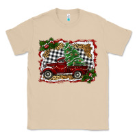 Mushroom christmas truck with tree Classic Tee - RanaPortraitStore