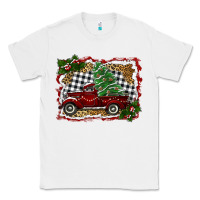 White christmas truck with tree Classic Tee - RanaPortraitStore