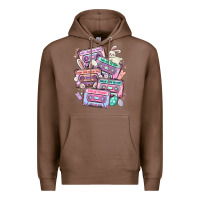 Chestnut easter cassette tapes Premium Hoodie - MaliasSmallBusiness