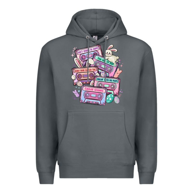 Easter Cassette Tapes Premium Hoodie by MaliasSmallBusiness | Teevron