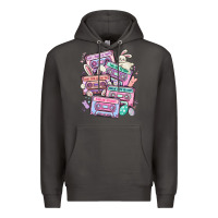 Smoke easter cassette tapes Premium Hoodie - MaliasSmallBusiness