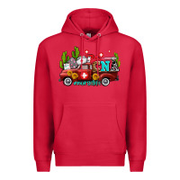 Cardinal cna nurse truck with cactus and sunflowers Premium Hoodie - AdoDesignShop