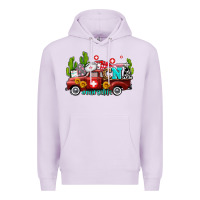 Cna Nurse Truck With Cactus And Sunflowers Premium Hoodie | Teevron