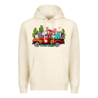 Tofu cna nurse truck with cactus and sunflowers Premium Hoodie - AdoDesignShop