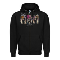 Black best mom ever Zipper Hoodie - SublimationCraftShop