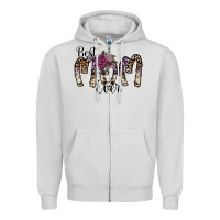 Dove Grey best mom ever Zipper Hoodie - SublimationCraftShop