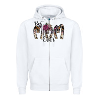 White best mom ever Zipper Hoodie - SublimationCraftShop