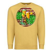 Antique Gold Christmas champagnes Premium Sweatshirt - AdoDesignShop