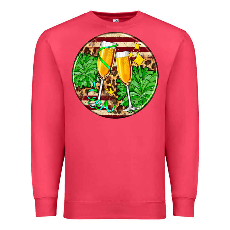 Christmas Champagnes Premium Sweatshirt by AdoDesignShop | Teevron