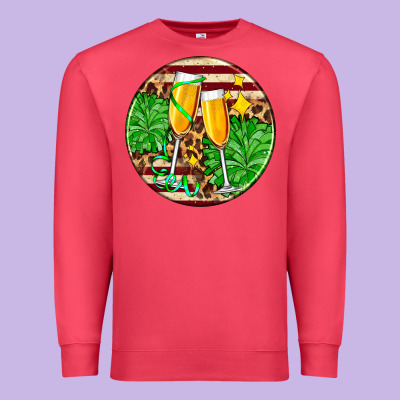 Christmas Champagnes Premium Sweatshirt Designed By Adodesignshop