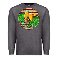Charcoal Heather Christmas champagnes Premium Sweatshirt - AdoDesignShop