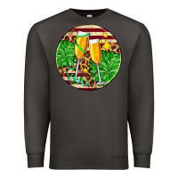 Smoke Christmas champagnes Premium Sweatshirt - AdoDesignShop