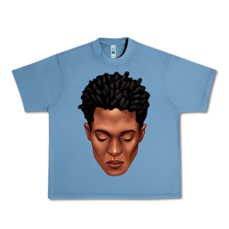Black Man Portrait Urban Heavy Tee by texasbilliewilder | Teevron