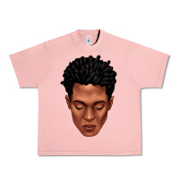Salmon black man portrait Urban Heavy Tee - texasbilliewilder