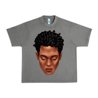 Tornado black man portrait Urban Heavy Tee - texasbilliewilder