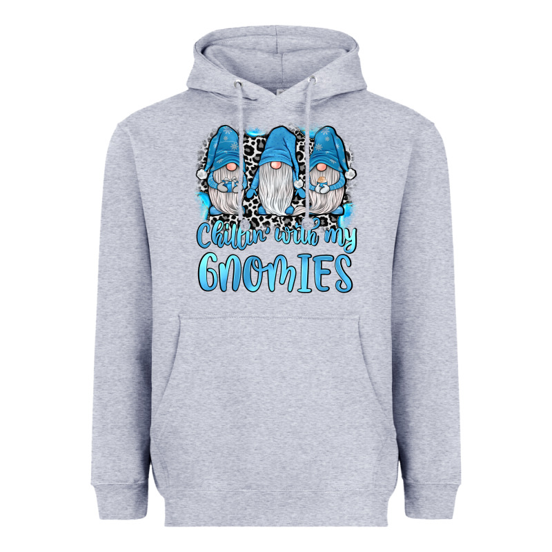 Chillin' With My Gnomies Heavyweight Hoodie by JahusDesignShop | Teevron
