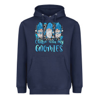 Navy chillin' with my gnomies Heavyweight Hoodie - JahusDesignShop