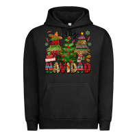 Pigment Black feliz navidad Urban Hoodie - MaliasSmallBusiness