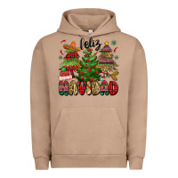 Pigment Burro feliz navidad Urban Hoodie - MaliasSmallBusiness