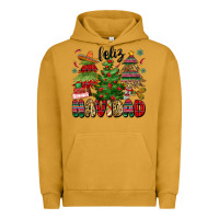 Pigment Peanut Butter feliz navidad Urban Hoodie - MaliasSmallBusiness