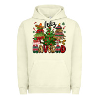 Pigment Pistachio feliz navidad Urban Hoodie - MaliasSmallBusiness