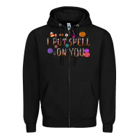 Black i put speel on you Zipper Hoodie - CowhideDigitalArt