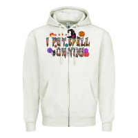 Oatmeal Heather i put speel on you Zipper Hoodie - CowhideDigitalArt
