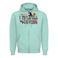 Seafoam i put speel on you Zipper Hoodie - CowhideDigitalArt