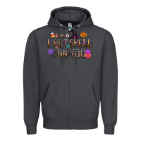 Smoke i put speel on you Zipper Hoodie - CowhideDigitalArt