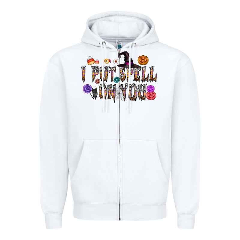 I Put Speel On You Zipper Hoodie by CowhideDigitalArt | Teevron