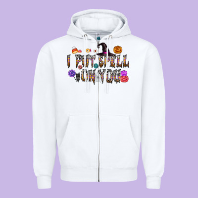 I Put Speel On You Zipper Hoodie Designed By Cowhidedigitalart