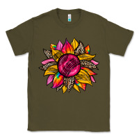 Army Green race  sunflower Classic Tee - Zillion Design Studio