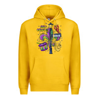 Lemon new orleans mardi gras streets Premium Hoodie - MaliasSmallBusiness