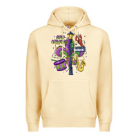 Pina Colada new orleans mardi gras streets Premium Hoodie - MaliasSmallBusiness