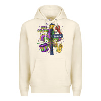 Tofu new orleans mardi gras streets Premium Hoodie - MaliasSmallBusiness