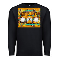 Black western bee gnomes  honeycomb  leopard turquoise wooden serape Premium Sweatshirt - Artiststas