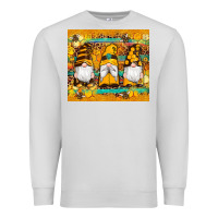 Western Bee Gnomes  Honeycomb  Leopard Turquoise Wooden Serape Premium Sweatshirt | Teevron