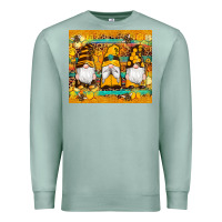 Seafoam western bee gnomes  honeycomb  leopard turquoise wooden serape Premium Sweatshirt - Artiststas