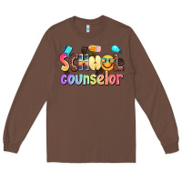 Chestnut school counselor Long Sleeve Tee - AdoDesignShop